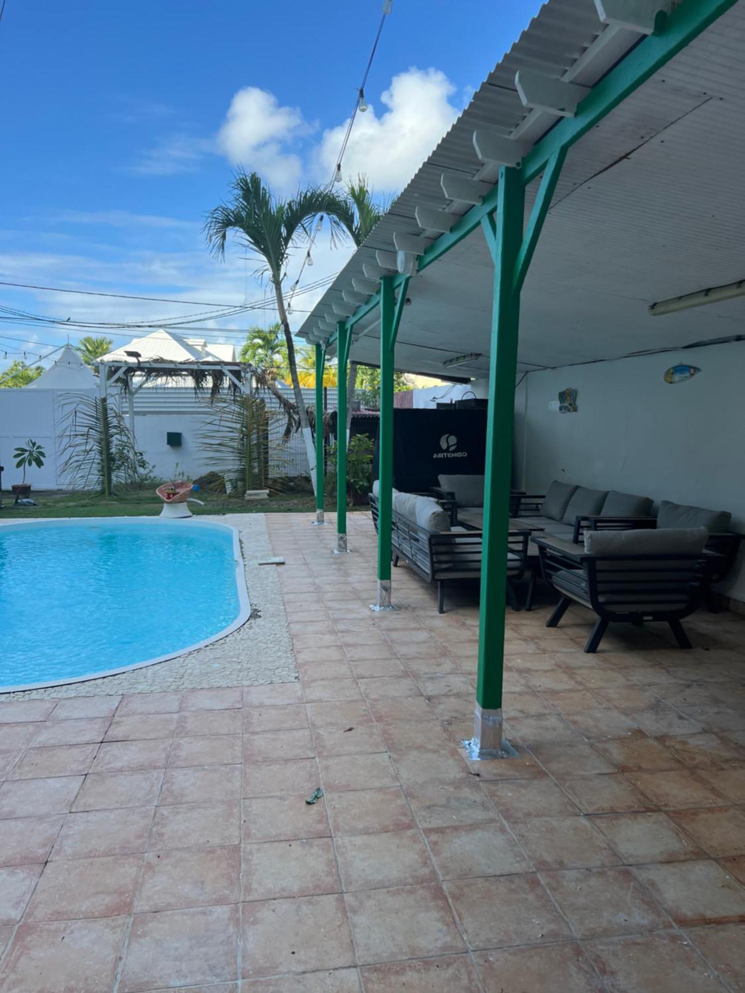 Location Tropical Lägenhet Sainte-Anne  Exteriör bild